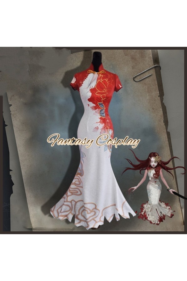 Identity V Geisha Lady Thirteen Hanfu Cheongsam Cosplay Costume